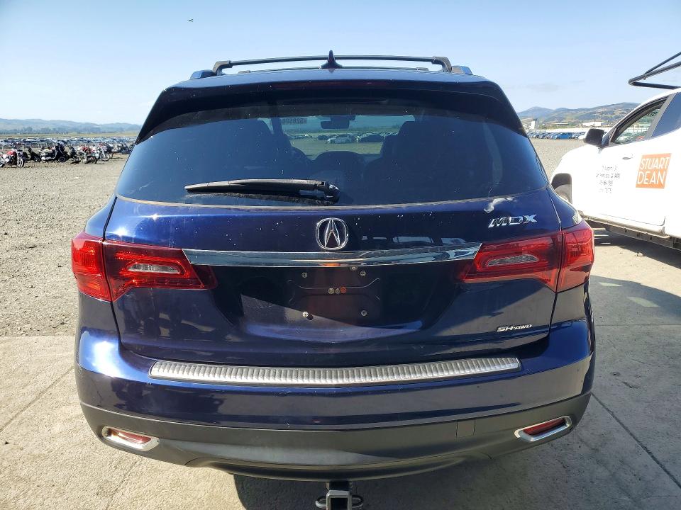 52852046 :رقم المزاد ، 5FRYD4H41GB009628 vin ، 2016 Acura Mdx مزاد بيع