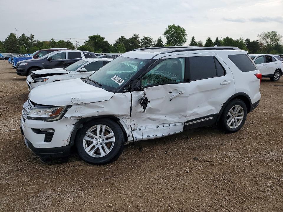 2018 Ford Explorer მანქანა იყიდება აუქციონზე, vin: 1FM5K8D84JGC49422, აუქციონის ნომერი: 53723626