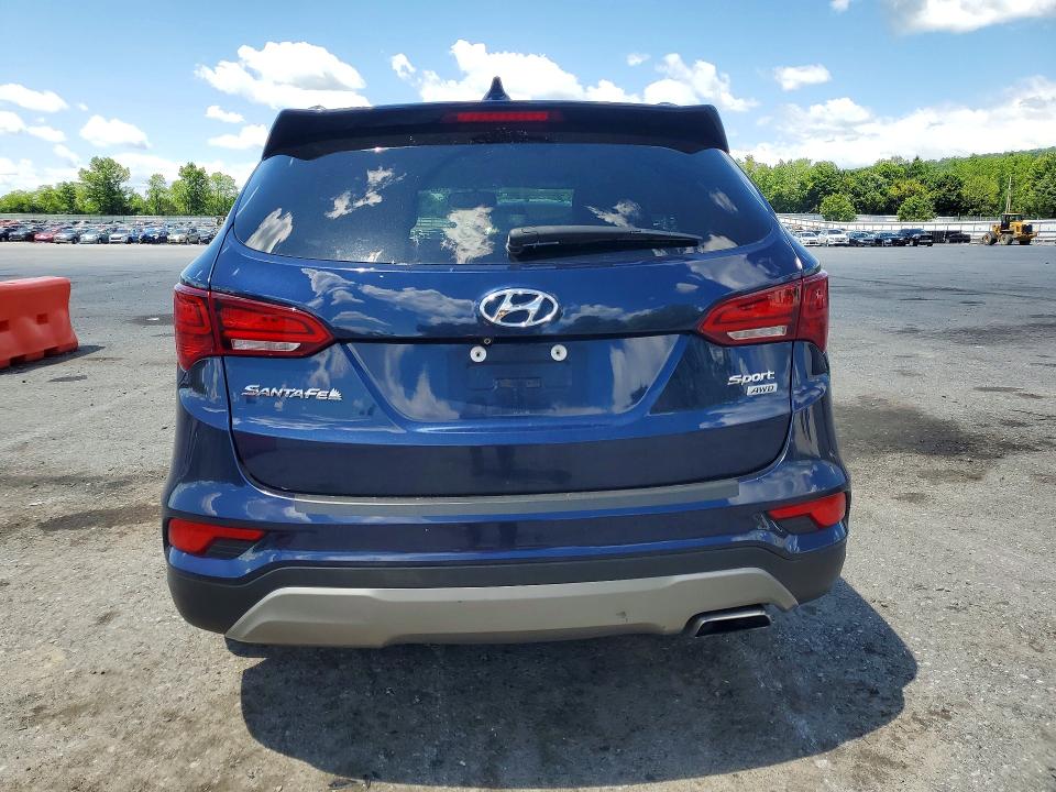 55409636 :رقم المزاد ، 5XYZUDLB7HG484609 vin ، 2017 Hyundai Santa Fe Sport مزاد بيع