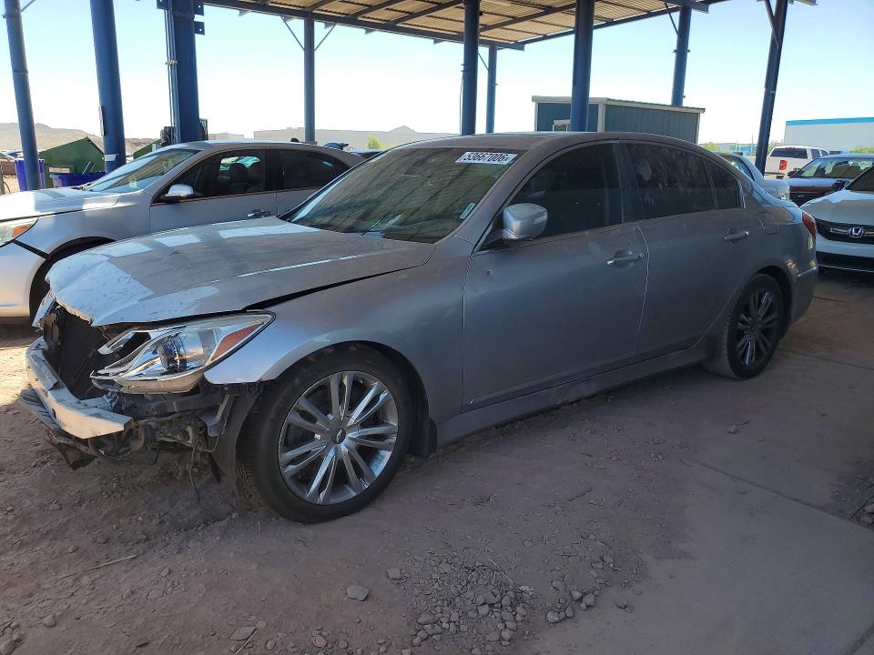 2012 Hyundai Genesis მანქანა იყიდება აუქციონზე, vin: KMHGC4DD3CU207582, აუქციონის ნომერი: 53667006