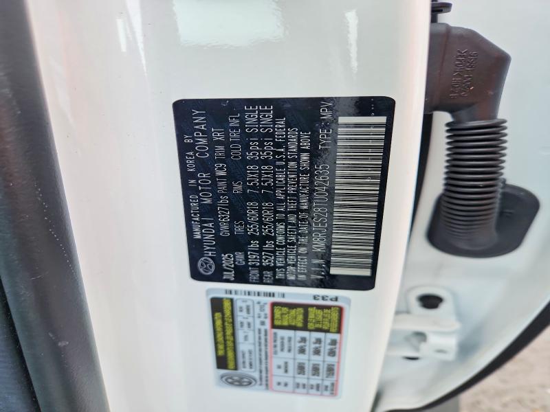 55143106 :رقم المزاد ، KM8RJES28TU042635 vin ، 2026 Hyundai Palisade مزاد بيع