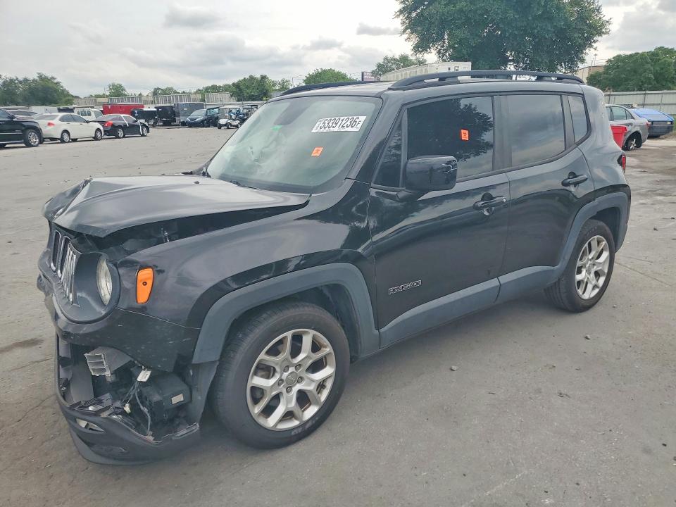 2018 Jeep Renegade მანქანა იყიდება აუქციონზე, vin: ZACCJABB7JPH06280, აუქციონის ნომერი: 53391236