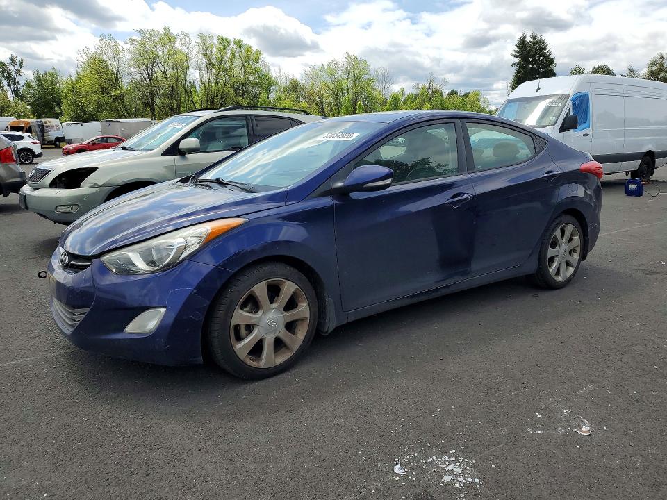 Продаж на аукціоні авто 2013 Hyundai Elantra, vin: 5NPDH4AE6DH276476, номер лоту: 53654926