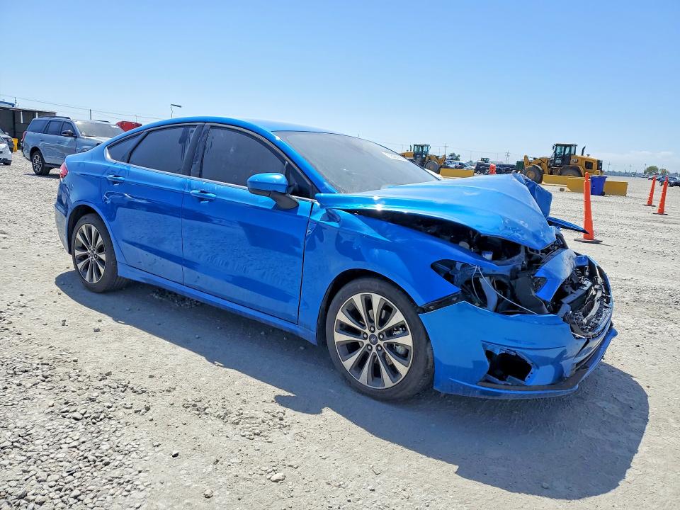 Продажа на аукционе авто 2019 Ford Fusion, vin: 3FA6P0T92KR286622, номер лота: 53596926