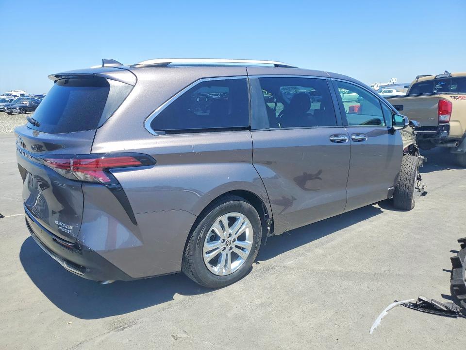 2021 Toyota Sienna მანქანა იყიდება აუქციონზე, vin: 5TDESKFC7MS003932, აუქციონის ნომერი: 53128496