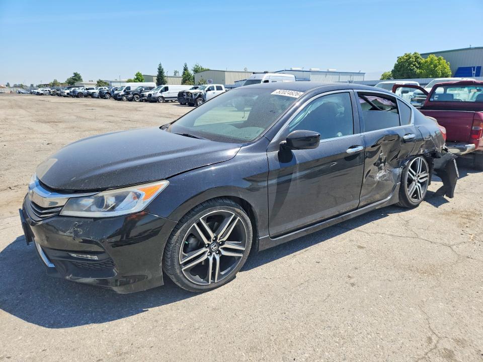 52024626 :رقم المزاد ، 1HGCR2F13HA124494 vin ، 2017 Honda Accord مزاد بيع