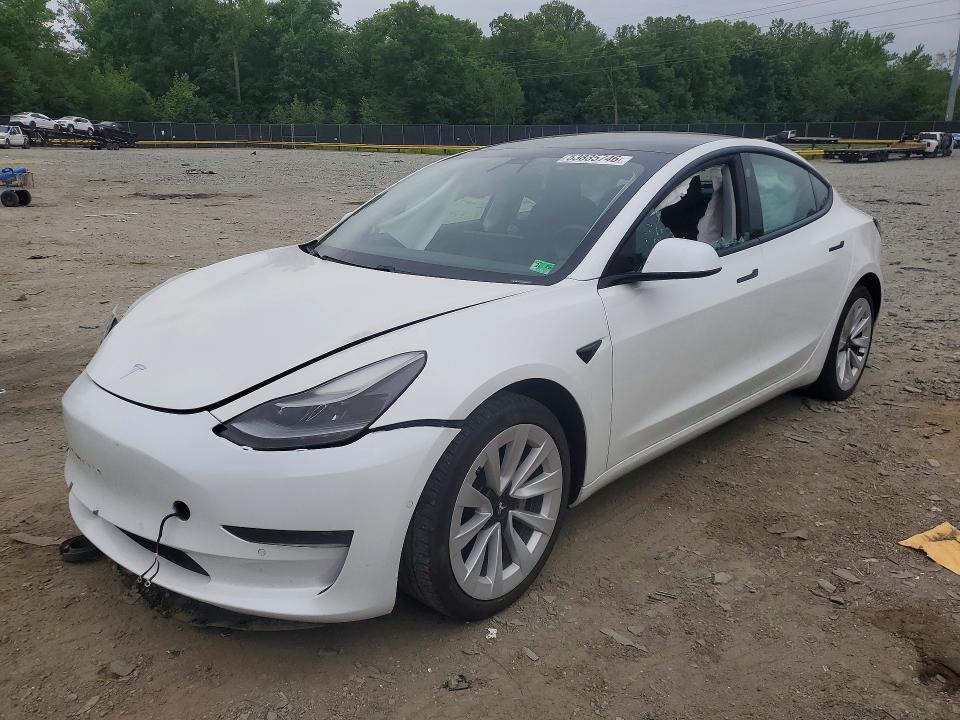 Продажа на аукционе авто 2021 Tesla Model 3, vin: 5YJ3E1EA9MF977828, номер лота: 53835746