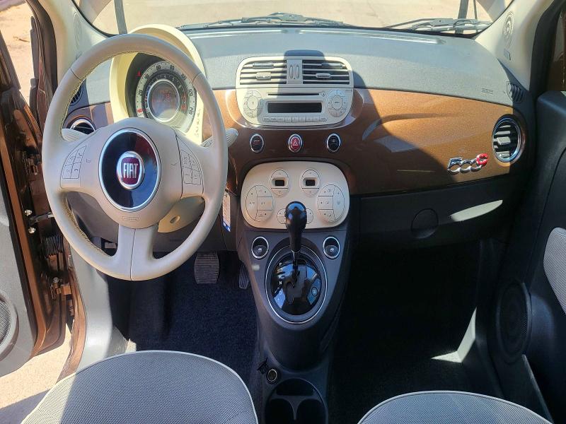54906426 :رقم المزاد ، 3C3CFFER7CT119035 vin ، 2012 Fiat 500 مزاد بيع