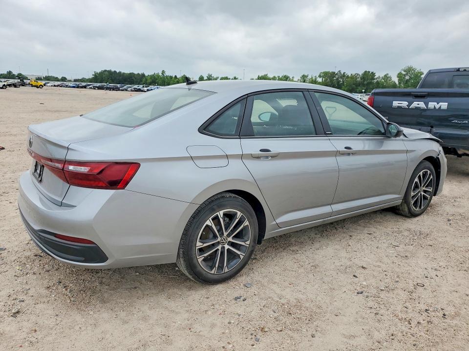 52057676 :رقم المزاد ، 3VWBX7BU3SM076029 vin ، 2025 Volkswagen Jetta مزاد بيع