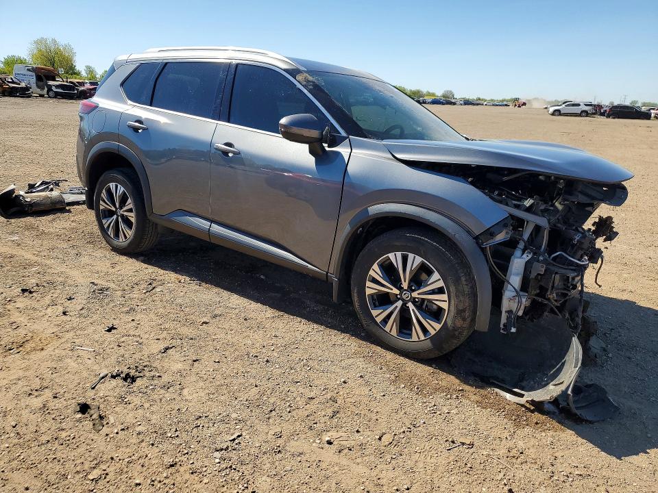2021 Nissan Rogue მანქანა იყიდება აუქციონზე, vin: 5N1AT3BB6MC717398, აუქციონის ნომერი: 53633856