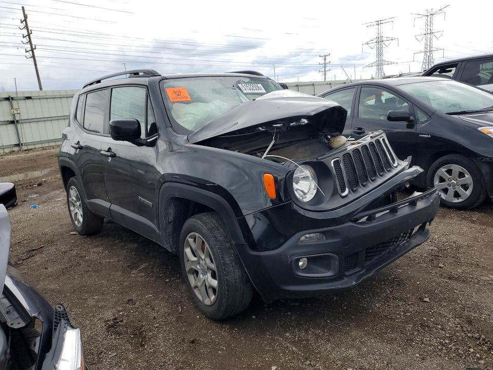 Aukcja sprzedaży 2016 Jeep Renegade, vin: ZACCJBBT9GPD76407, numer aukcji: 51532556