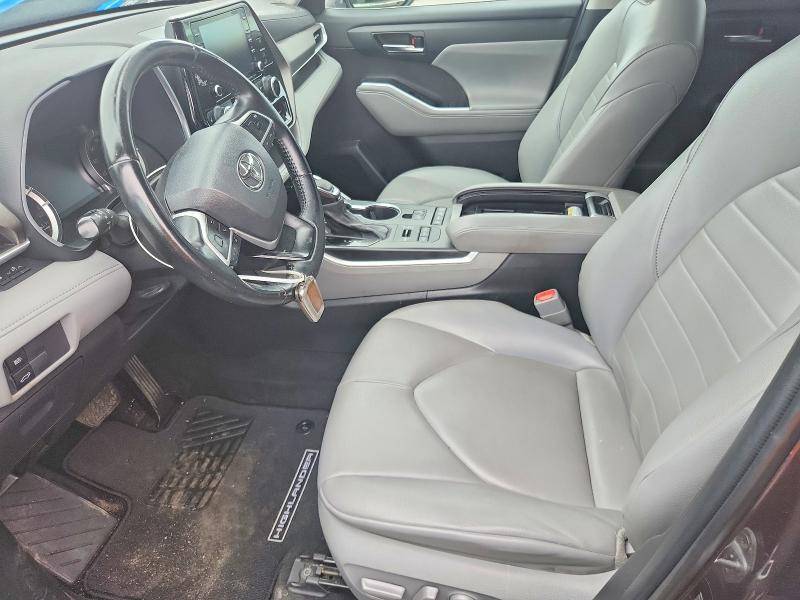 2022 Toyota Highlander მანქანა იყიდება აუქციონზე, vin: 5TDGZRBH7NS571596, აუქციონის ნომერი: 54332876