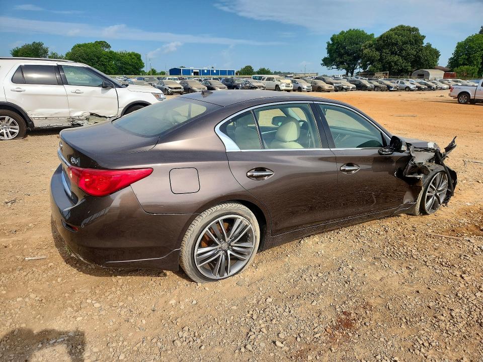 54349266 :رقم المزاد ، JN1BV7AP6EM682481 vin ، 2014 Infiniti Q50 مزاد بيع