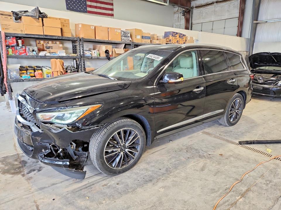 54424486 :رقم المزاد ، 5N1AL0MM0GC517151 vin ، 2016 Infiniti Qx60 مزاد بيع
