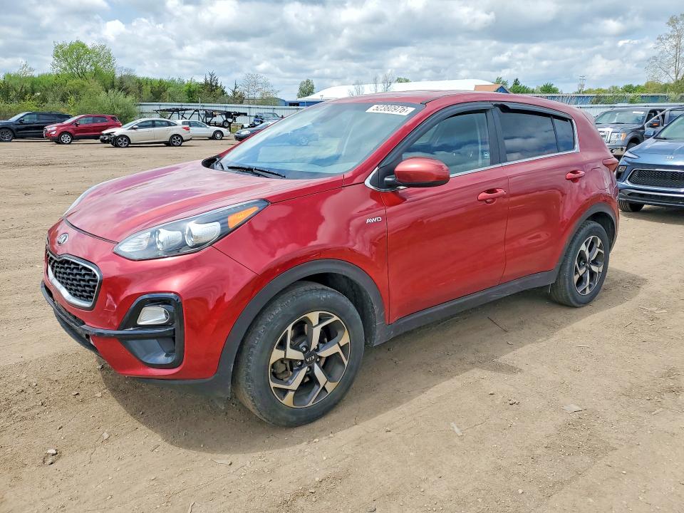 Продаж на аукціоні авто 2022 Kia Sportage, vin: KNDPMCACXN7965251, номер лоту: 52380976