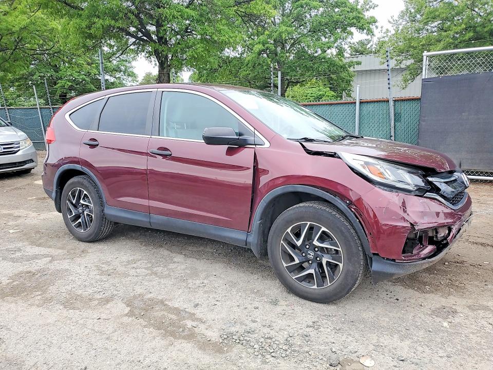 2016 Honda Cr-v მანქანა იყიდება აუქციონზე, vin: 5J6RM4H4XGL073020, აუქციონის ნომერი: 54722376