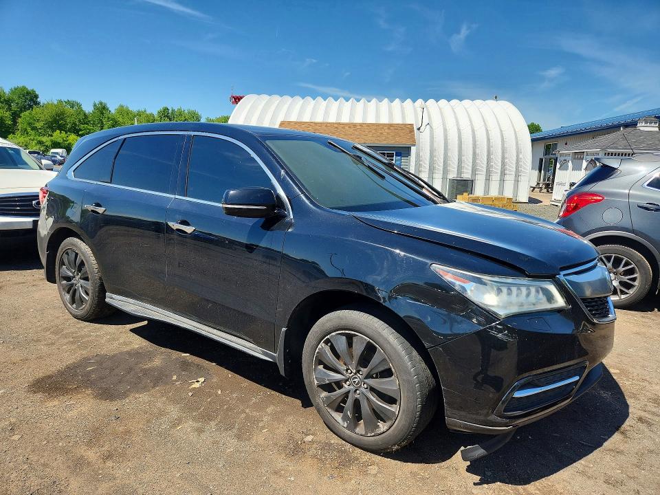 Продажа на аукционе авто 2016 Acura Mdx, vin: 5FRYD4H48GB504151, номер лота: 55004846