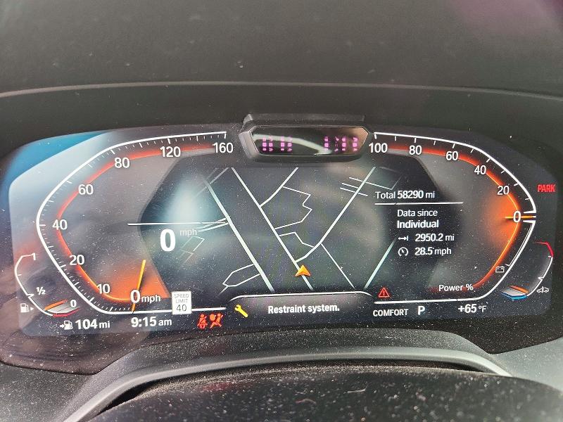 54999046 :رقم المزاد ، 5UXCW2C00M9H88302 vin ، 2021 Bmw X7 مزاد بيع
