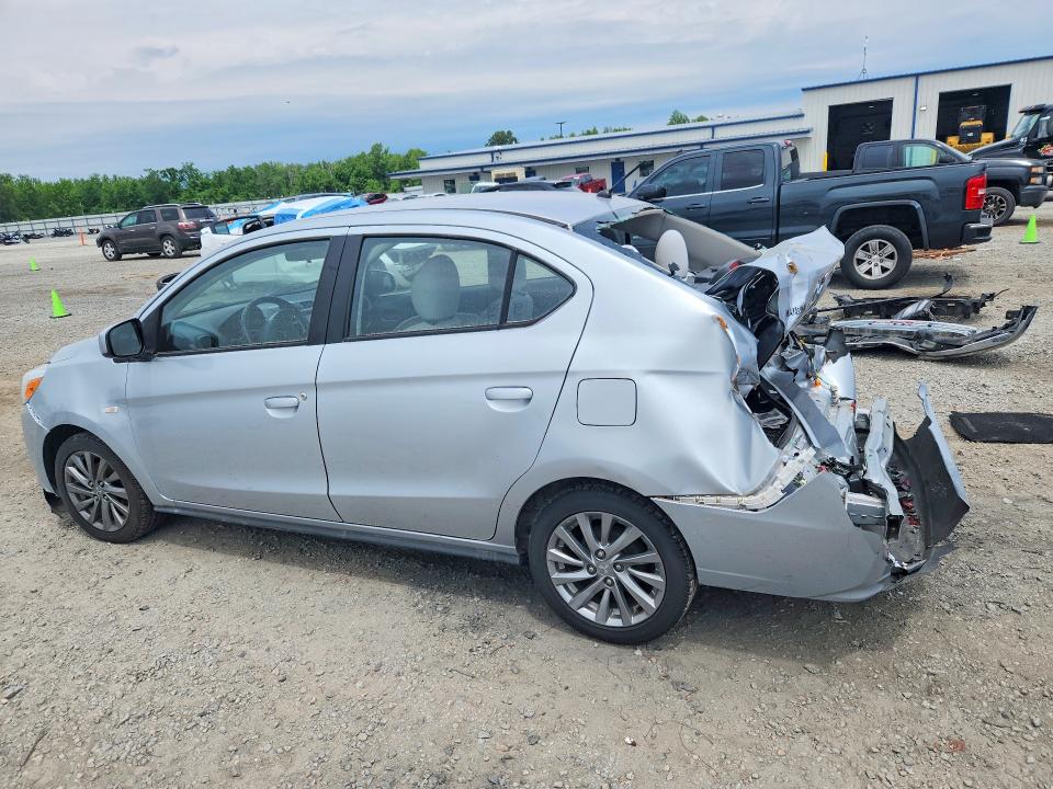 2019 Mitsubishi Mirage მანქანა იყიდება აუქციონზე, vin: ML32F3FJ1KHF18833, აუქციონის ნომერი: 51813886