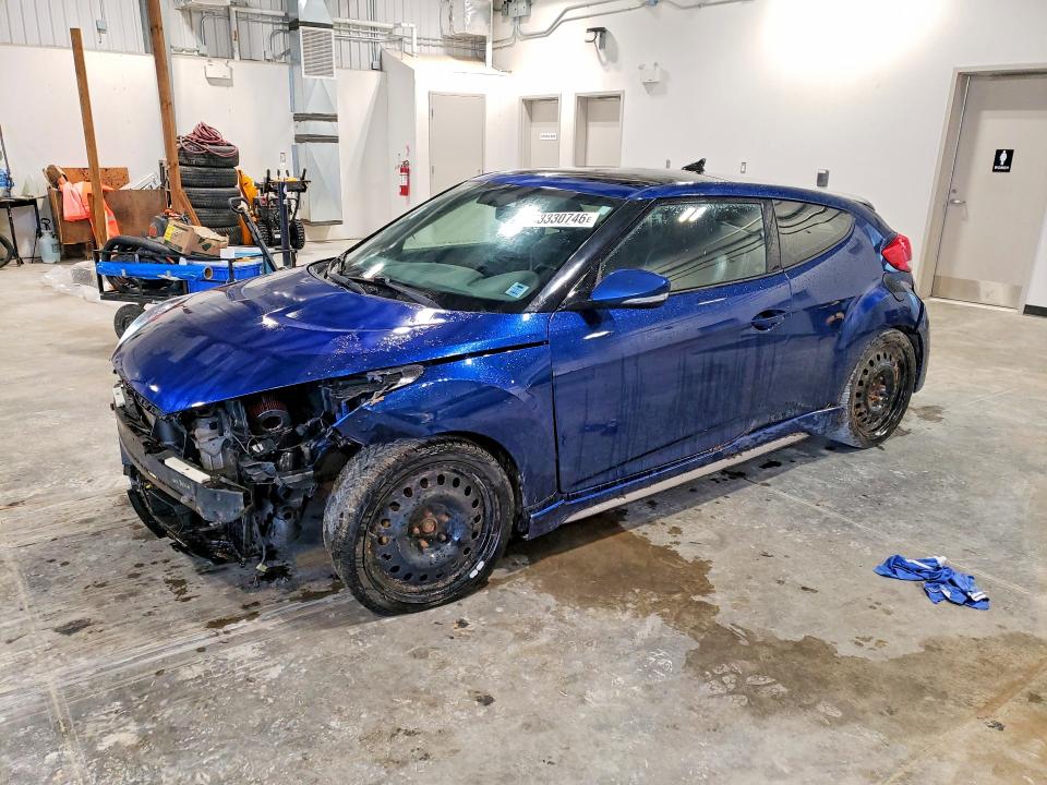 Auction sale of the 2016 Hyundai Veloster, vin: KMHTC6AE4GU282143, lot number: 53330746
