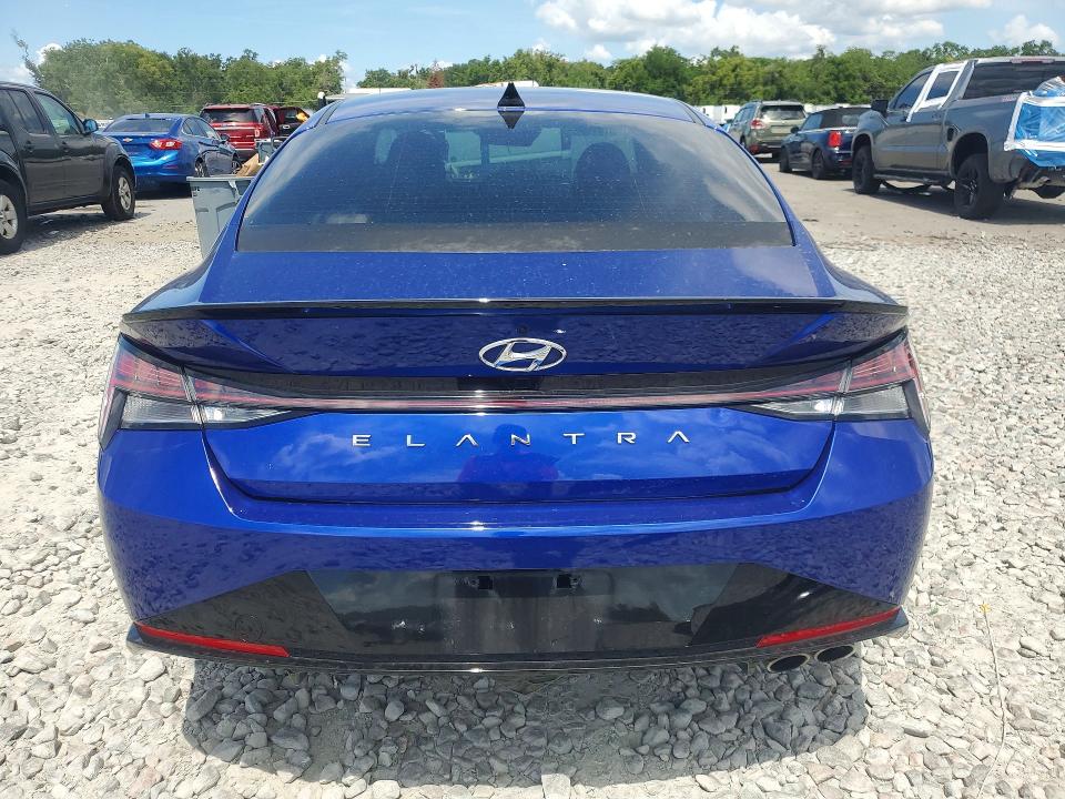 2022 Hyundai Elantra მანქანა იყიდება აუქციონზე, vin: KMHLR4AF3NU340381, აუქციონის ნომერი: 53540866
