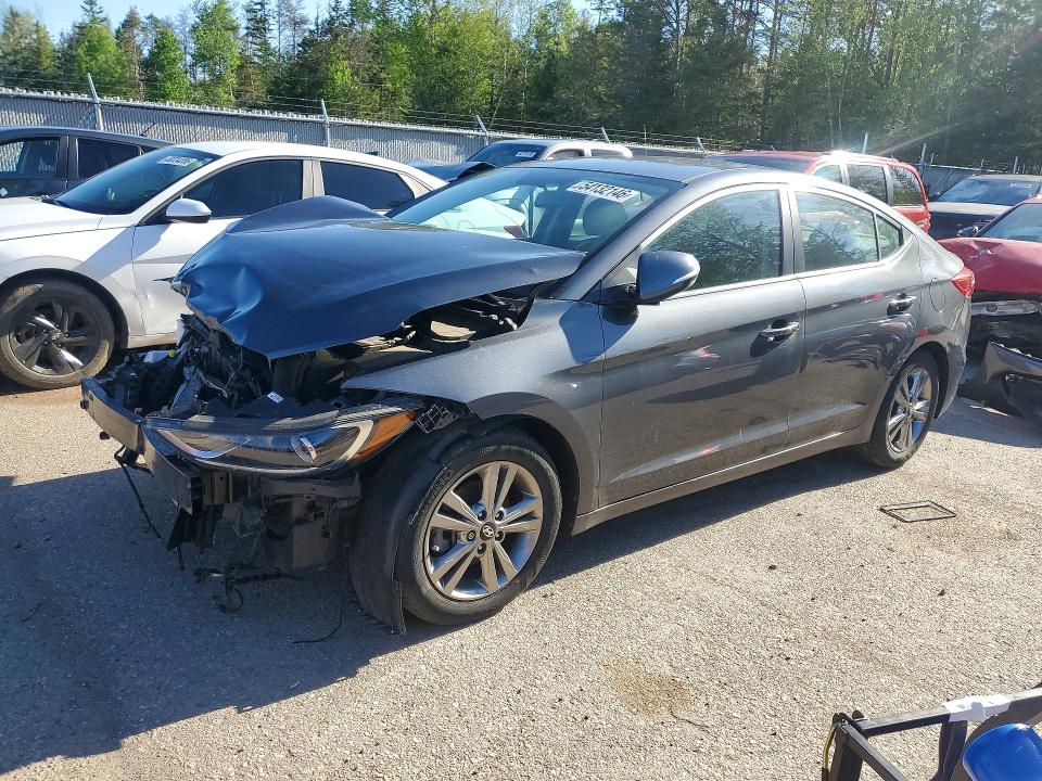 2018 Hyundai Elantra მანქანა იყიდება აუქციონზე, vin: KMHD84LF6JU642486, აუქციონის ნომერი: 54132146