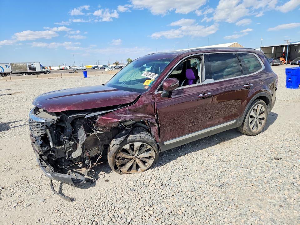 53656896 :رقم المزاد ، 5XYP6DHC4MG107121 vin ، 2021 Kia Telluride مزاد بيع
