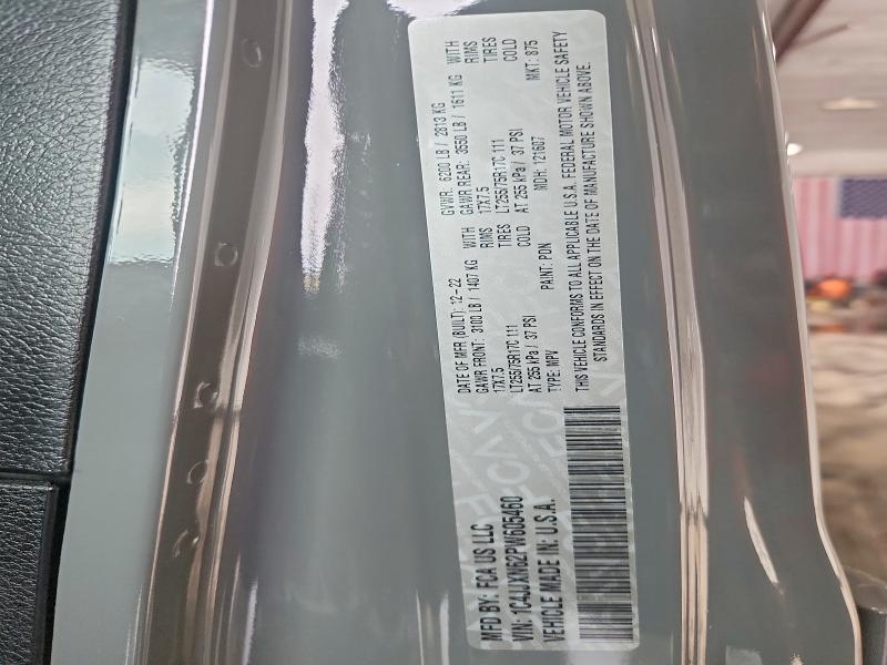 2023 Jeep Wrangler მანქანა იყიდება აუქციონზე, vin: 1C4JJXN62PW605460, აუქციონის ნომერი: 54151866