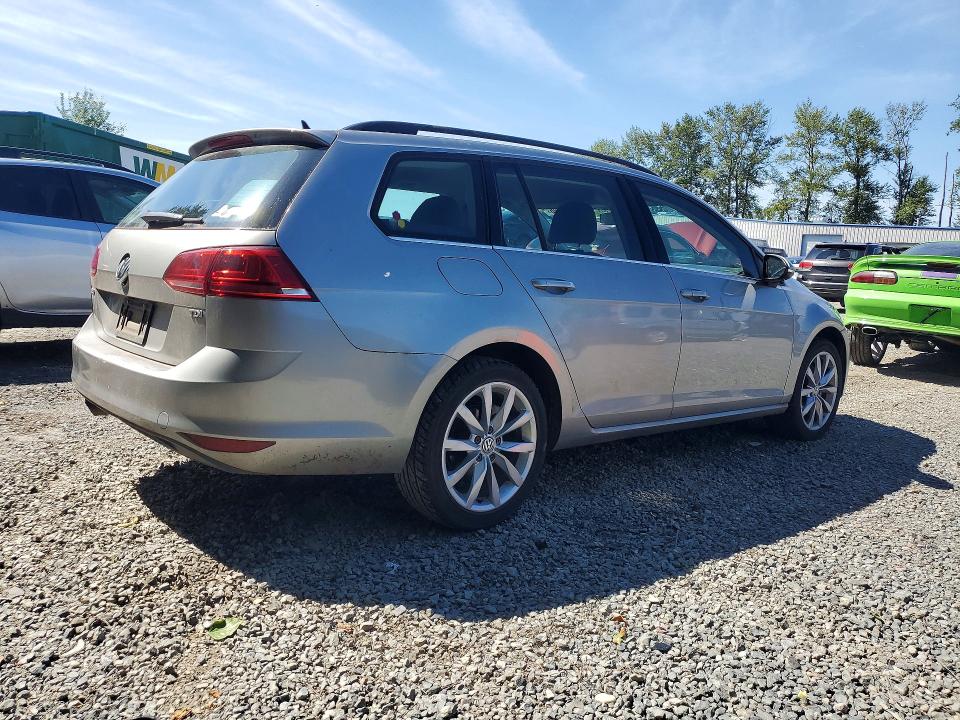 54527096 :رقم المزاد ، 3VWCA7AU6FM506035 vin ، 2015 Volkswagen Golf Sportwagen مزاد بيع
