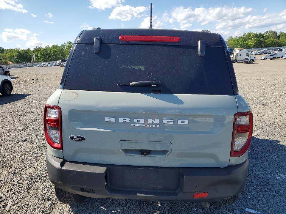 2022 Ford Bronco Sport მანქანა იყიდება აუქციონზე, vin: 3FMCR9D90NRE10395, აუქციონის ნომერი: 55616756