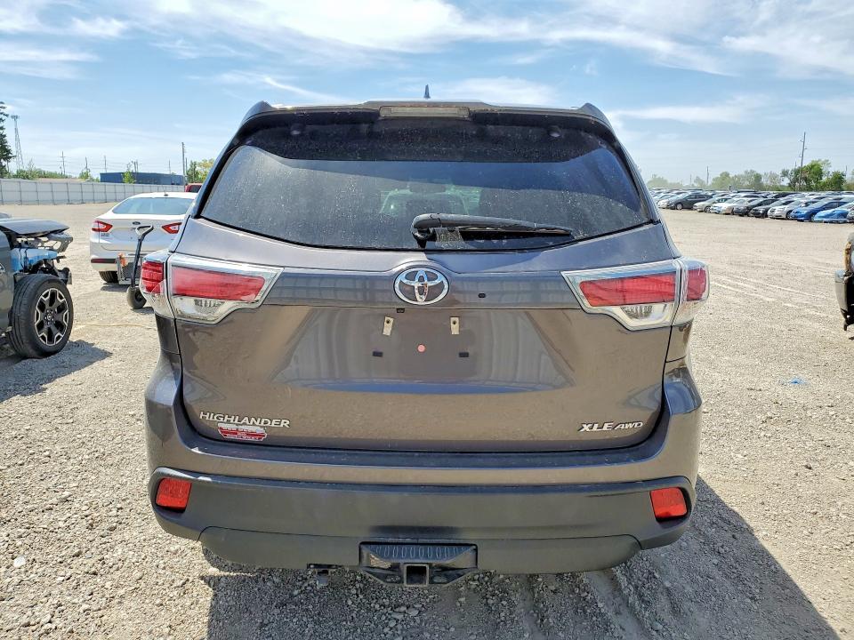 Aukcja sprzedaży 2016 Toyota Highlander, vin: 5TDJKRFH9GS506210, numer aukcji: 52904246