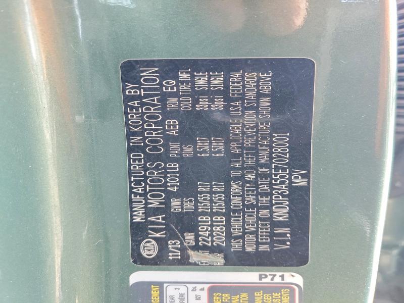52060446 :رقم المزاد ، KNDJP3A55E7028001 vin ، 2014 Kia Soul مزاد بيع
