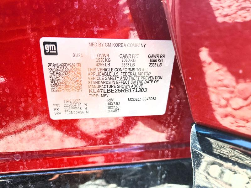 Продажа на аукционе авто 2024 Buick Envista, vin: KL47LBE25RB171303, номер лота: 54874246