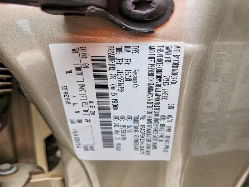 Продажа на аукционе авто 2017 Ford Focus, vin: 1FADP3K23HL284379, номер лота: 53707946