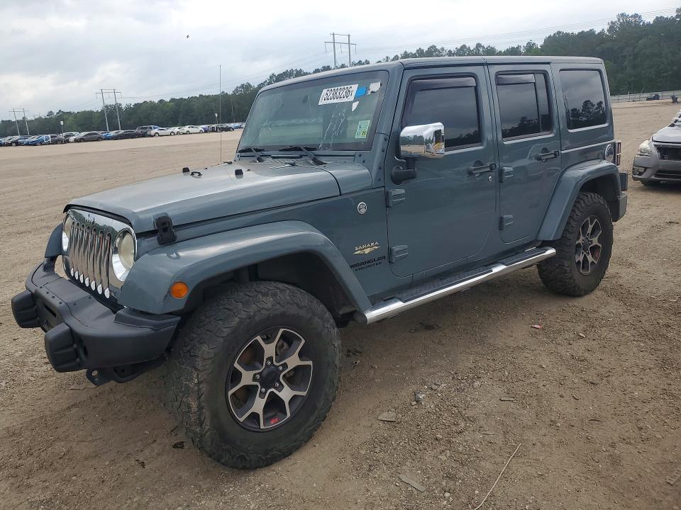 52383236 :رقم المزاد ، 1C4BJWEG1EL195692 vin ، 2014 Jeep Wrangler Unlimited مزاد بيع
