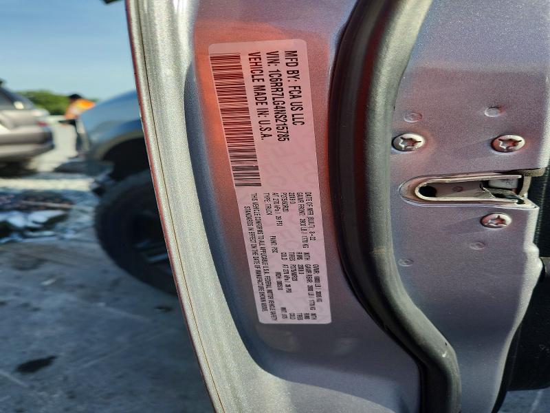 Продажа на аукционе авто 2022 Ram 1500 Classic, vin: 1C6RR7LG4NS215785, номер лота: 52659176
