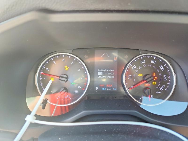 53737796 :رقم المزاد ، 2T3W1RFV6KC024169 vin ، 2019 Toyota Rav4 مزاد بيع
