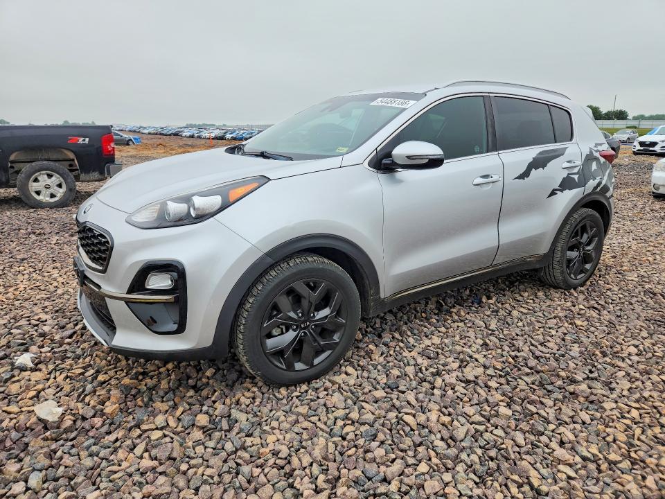 54488186 :رقم المزاد ، KNDP63AC2L7722346 vin ، 2020 Kia Sportage مزاد بيع