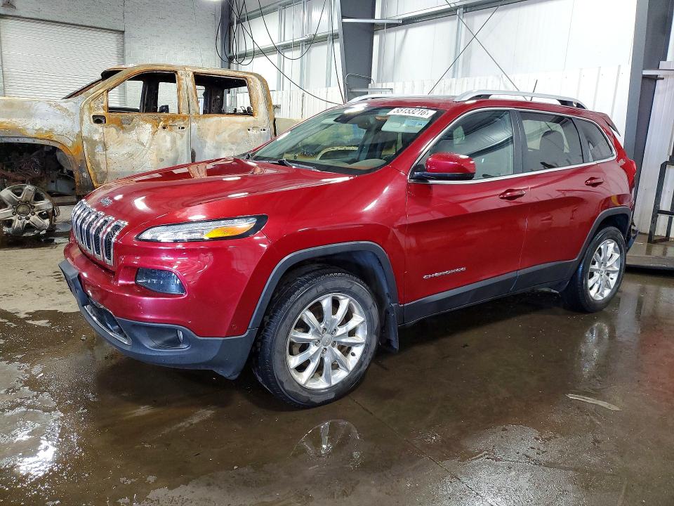 55153216 :رقم المزاد ، 1C4PJMDS9HW618456 vin ، 2017 Jeep Cherokee مزاد بيع