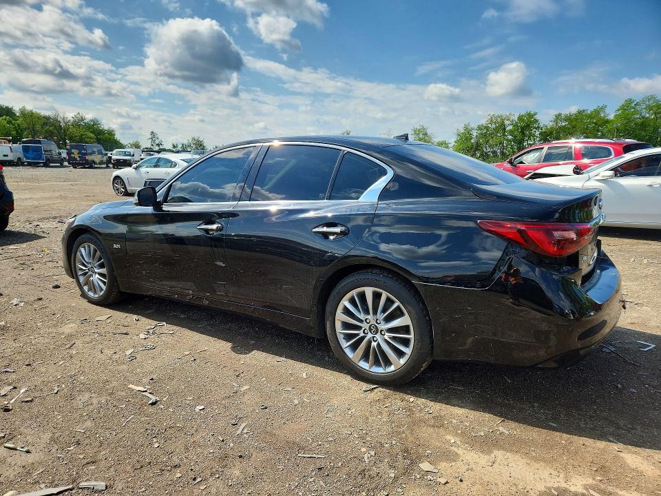 53543556 :رقم المزاد ، JN1EV7AR8KM593778 vin ، 2019 Infiniti Q50 مزاد بيع