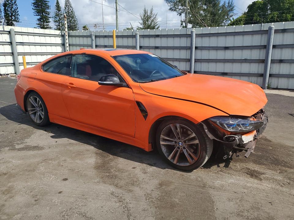 54536506 :رقم المزاد ، WBA3N3C50EF712050 vin ، 2014 Bmw 428 مزاد بيع