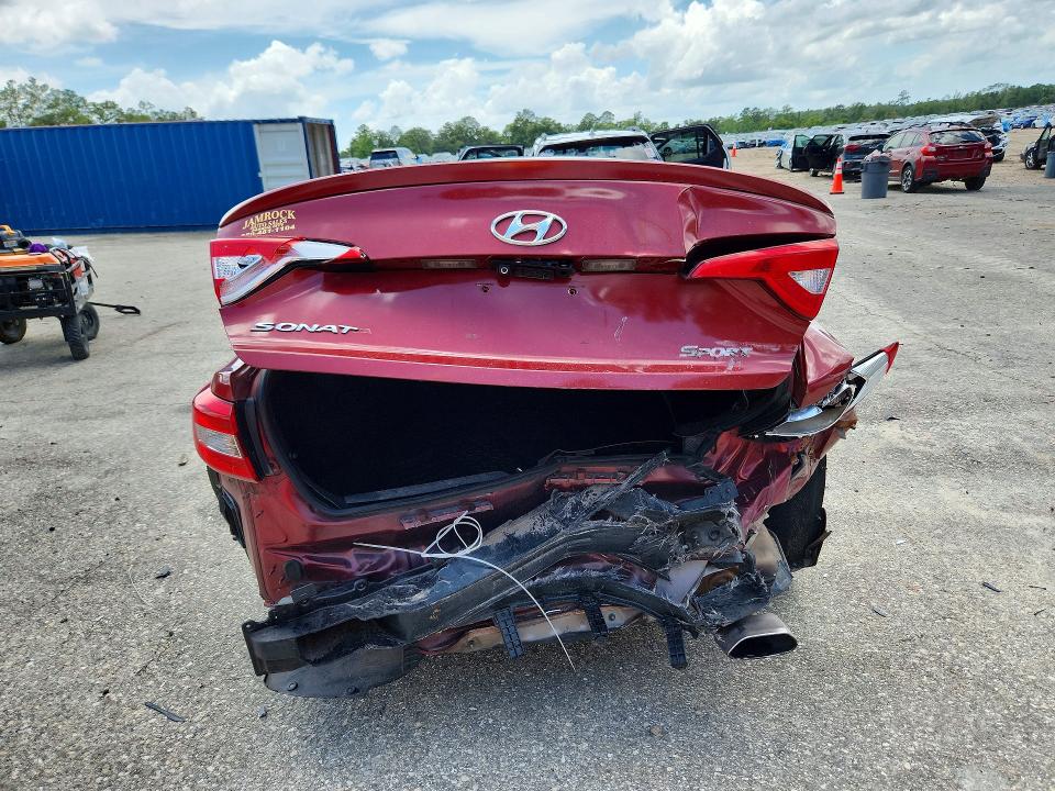2016 Hyundai Sonata მანქანა იყიდება აუქციონზე, vin: 5NPE24AF2GH391501, აუქციონის ნომერი: 54646906