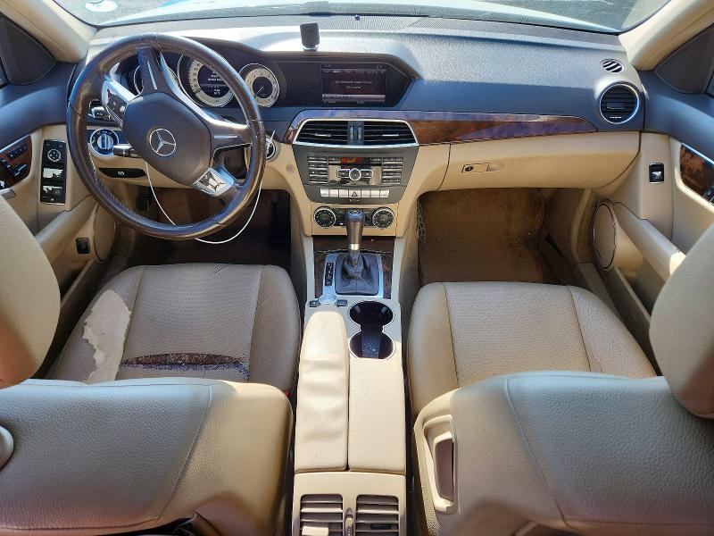 53992786 :رقم المزاد ، WDDGF4HB5DR294741 vin ، 2013 Mercedes-benz C مزاد بيع