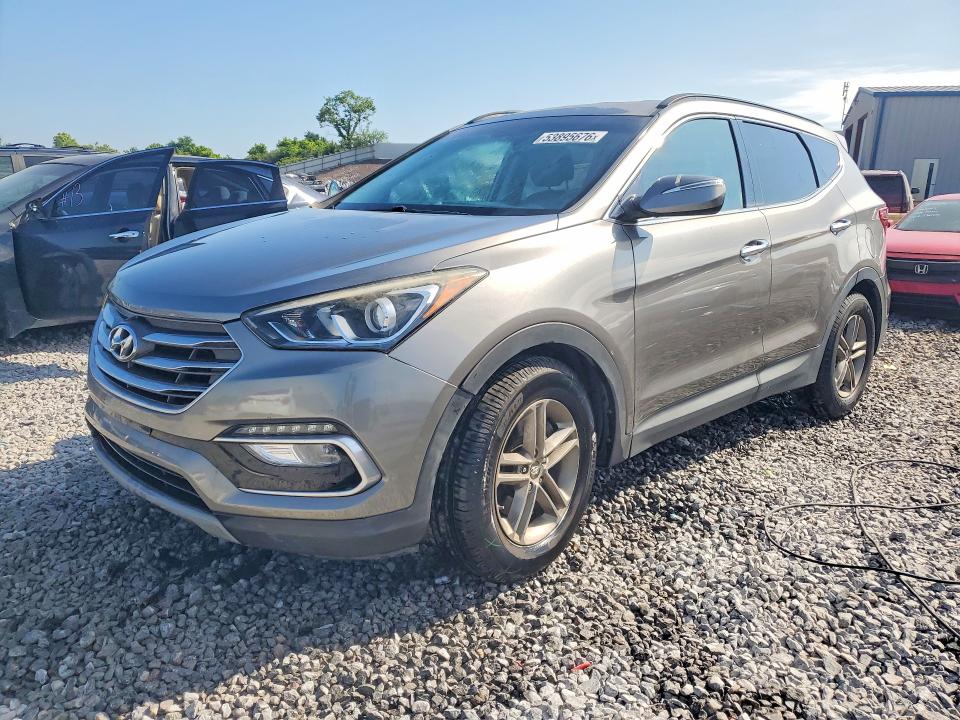 2018 Hyundai Santa Fe Sport მანქანა იყიდება აუქციონზე, vin: 5XYZU3LB8JG544221, აუქციონის ნომერი: 53895676