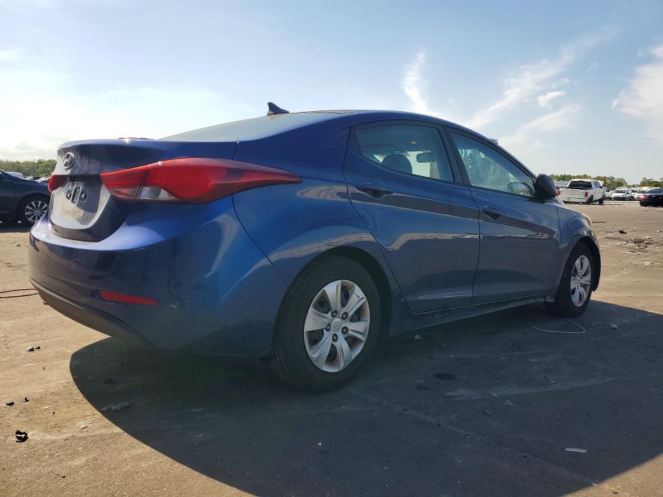 52420466 :رقم المزاد ، 5NPDH4AE3GH728209 vin ، 2016 Hyundai Elantra مزاد بيع
