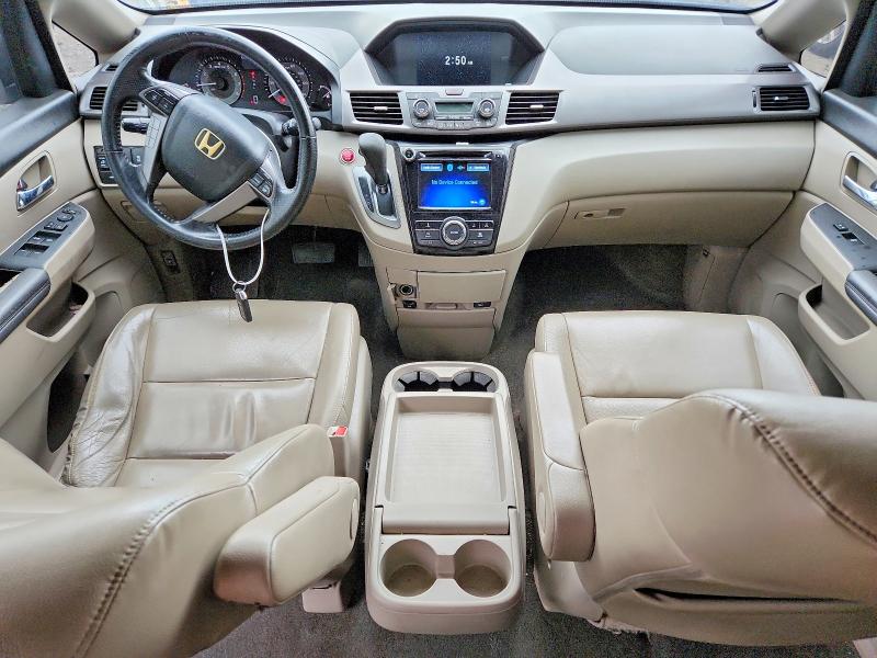 53155946 :رقم المزاد ، 5FNRL5H63FB077606 vin ، 2015 Honda Odyssey مزاد بيع