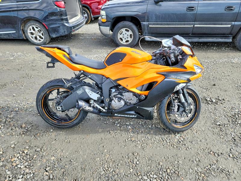 Auction sale of the 2020 Kawasaki Zx636, vin: JKBZXJH19LA005286, lot number: 52856216