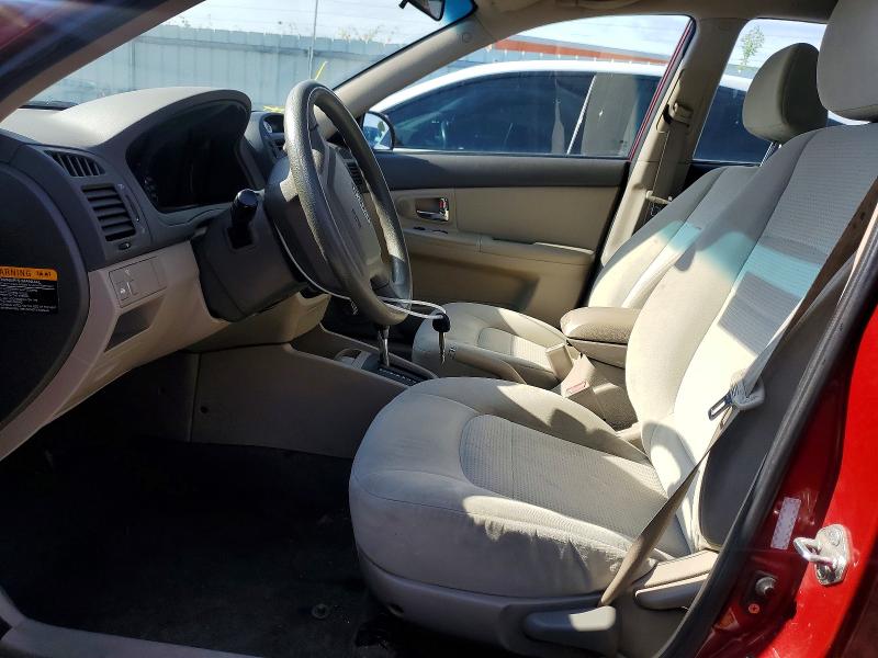Продажа на аукционе авто 2008 Kia Spectra, vin: KNAFE121385531907, номер лота: 53796286