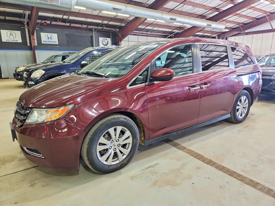 55386946 :رقم المزاد ، 5FNRL5H6XGB122655 vin ، 2016 Honda Odyssey مزاد بيع