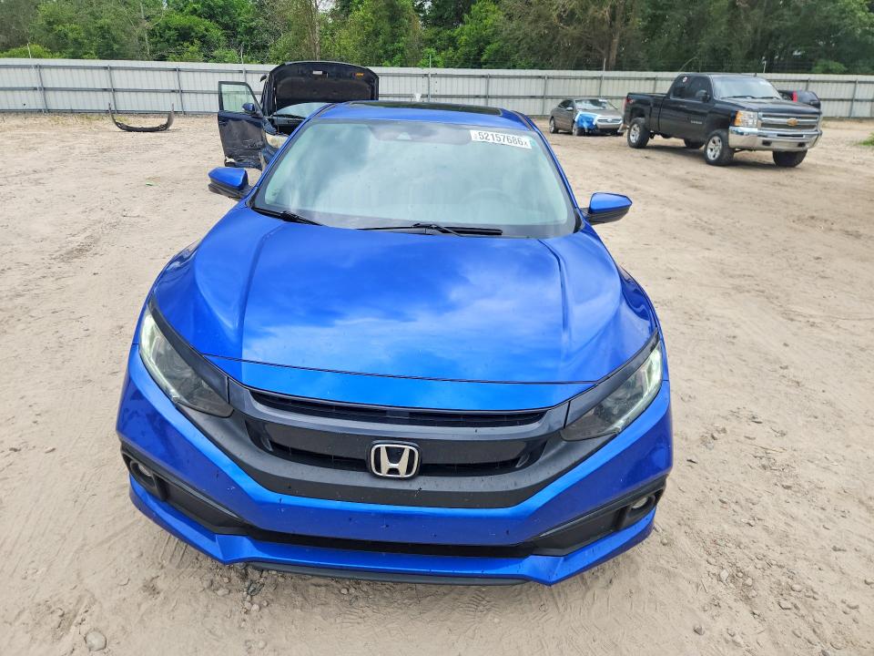 Продаж на аукціоні авто 2021 Honda Civic, vin: 19XFC1F31ME012213, номер лоту: 52157686